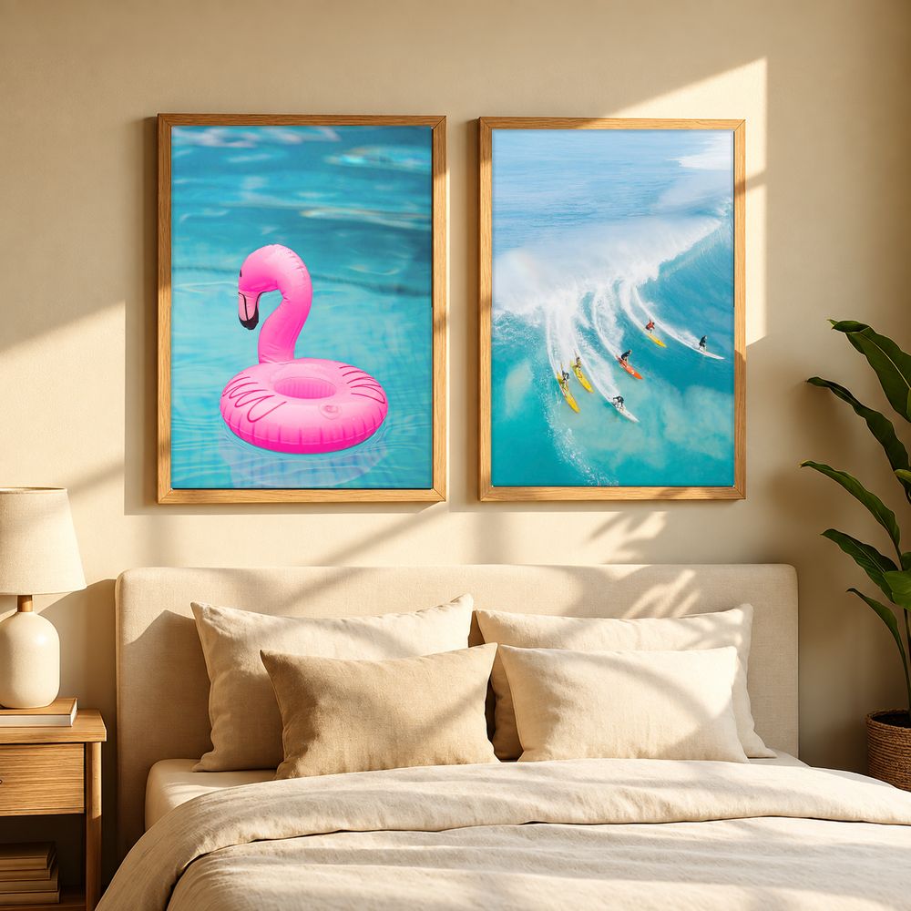Set de 2 cuadros decorativos que combinan