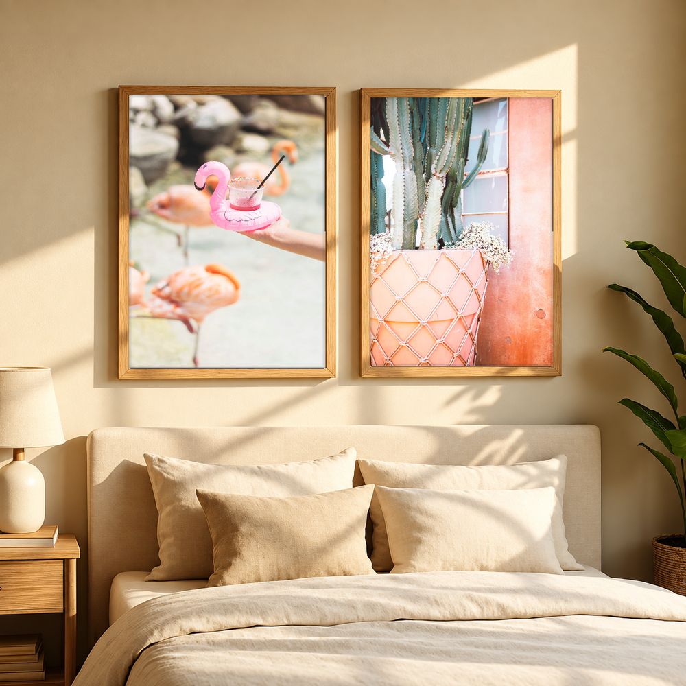 Set de 2 cuadros decorativos que combinan