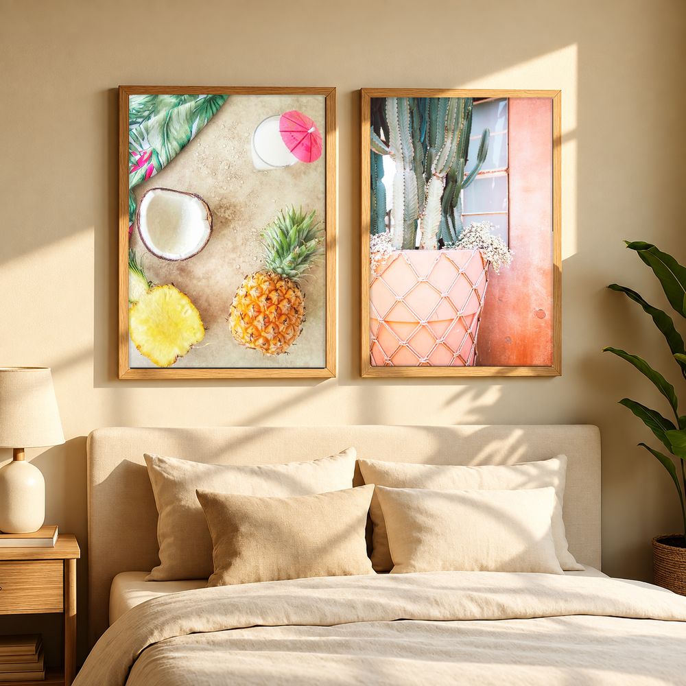 Set de 2 cuadros decorativos que combinan