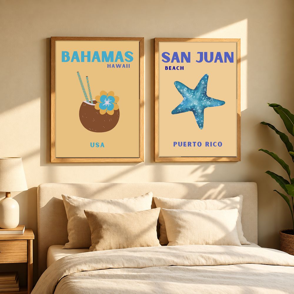 Set de 0 cuadros decorativos que combinan