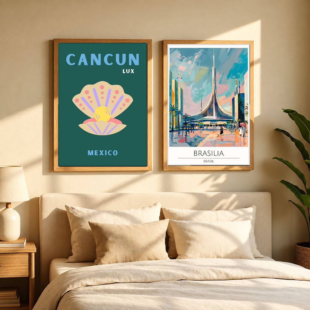 Set de 0 cuadros decorativos que combinan