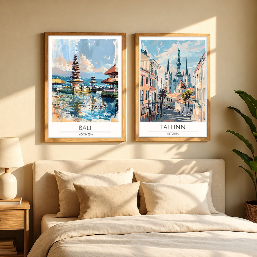 Set de 0 cuadros decorativos que combinan