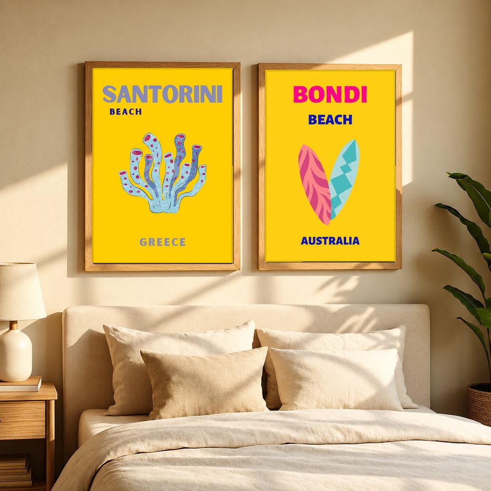 Set de 0 cuadros decorativos que combinan