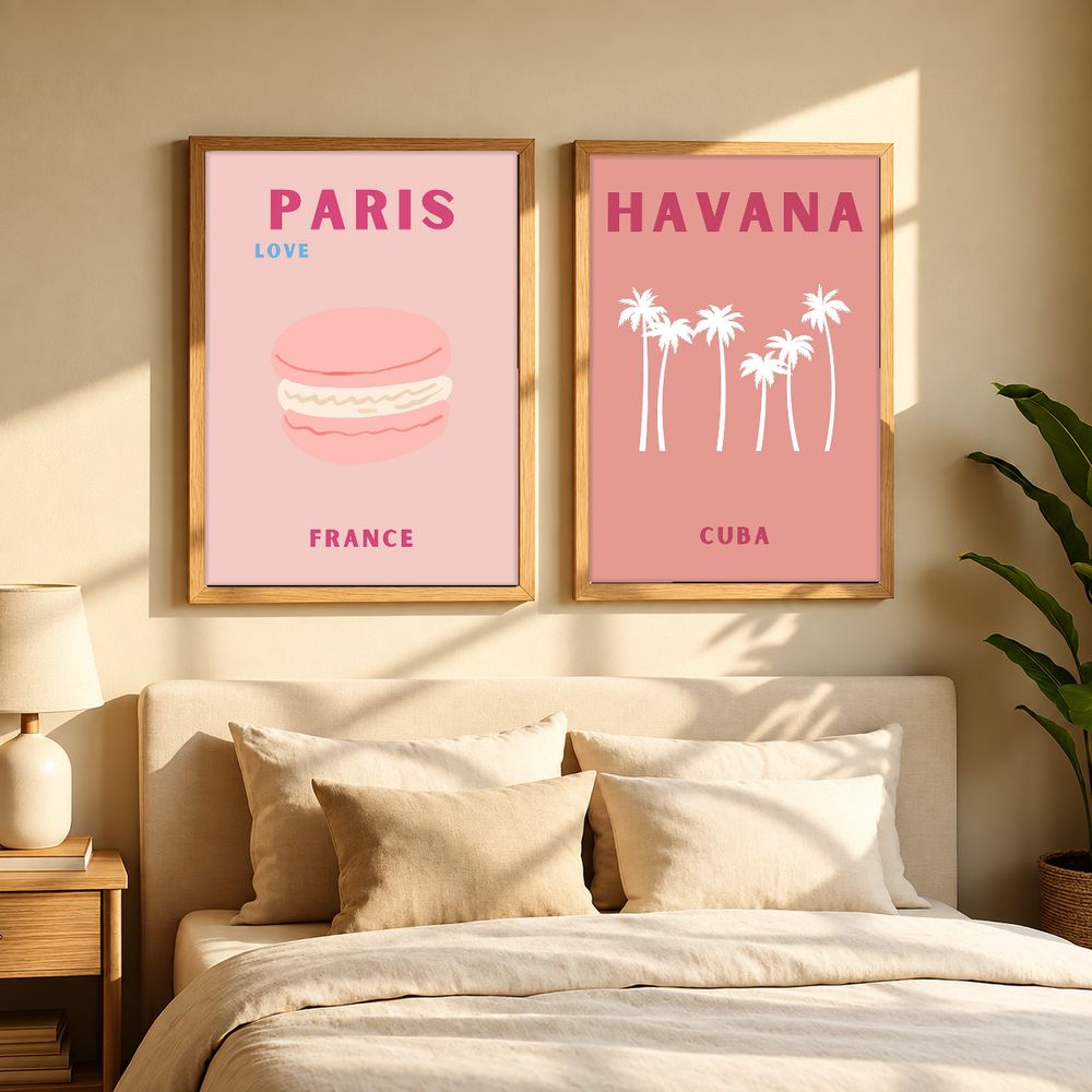 Set de 0 cuadros decorativos que combinan