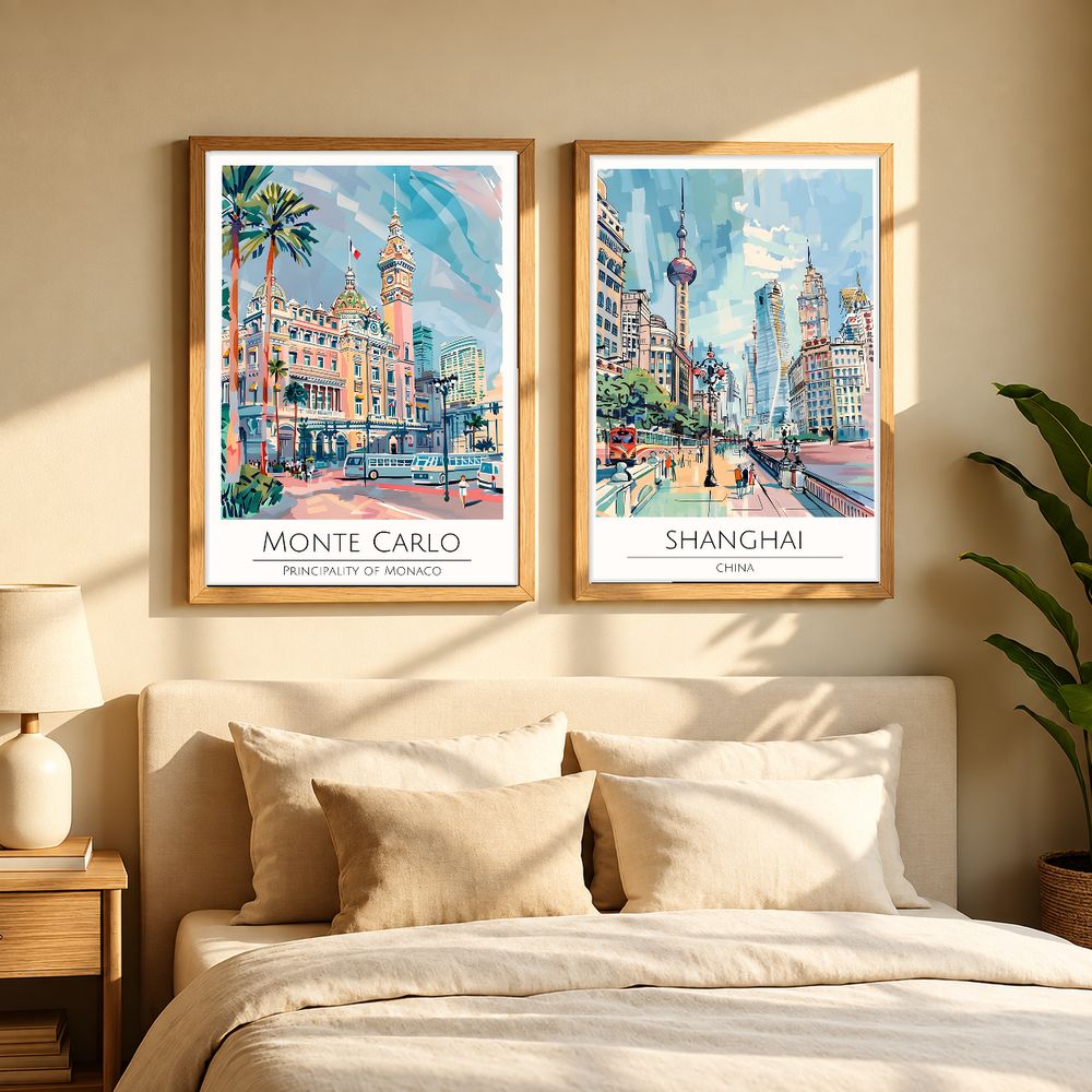Set de 0 cuadros decorativos que combinan