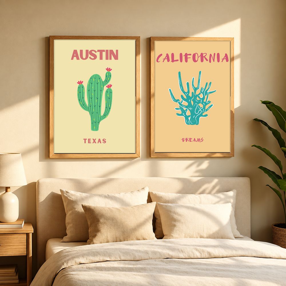 Set de 0 cuadros decorativos que combinan