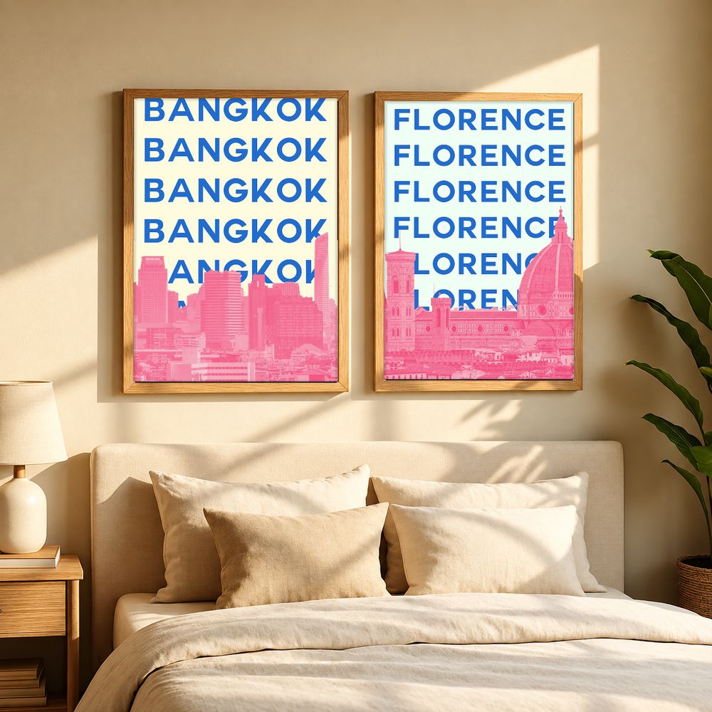 Set de 0 cuadros decorativos que combinan