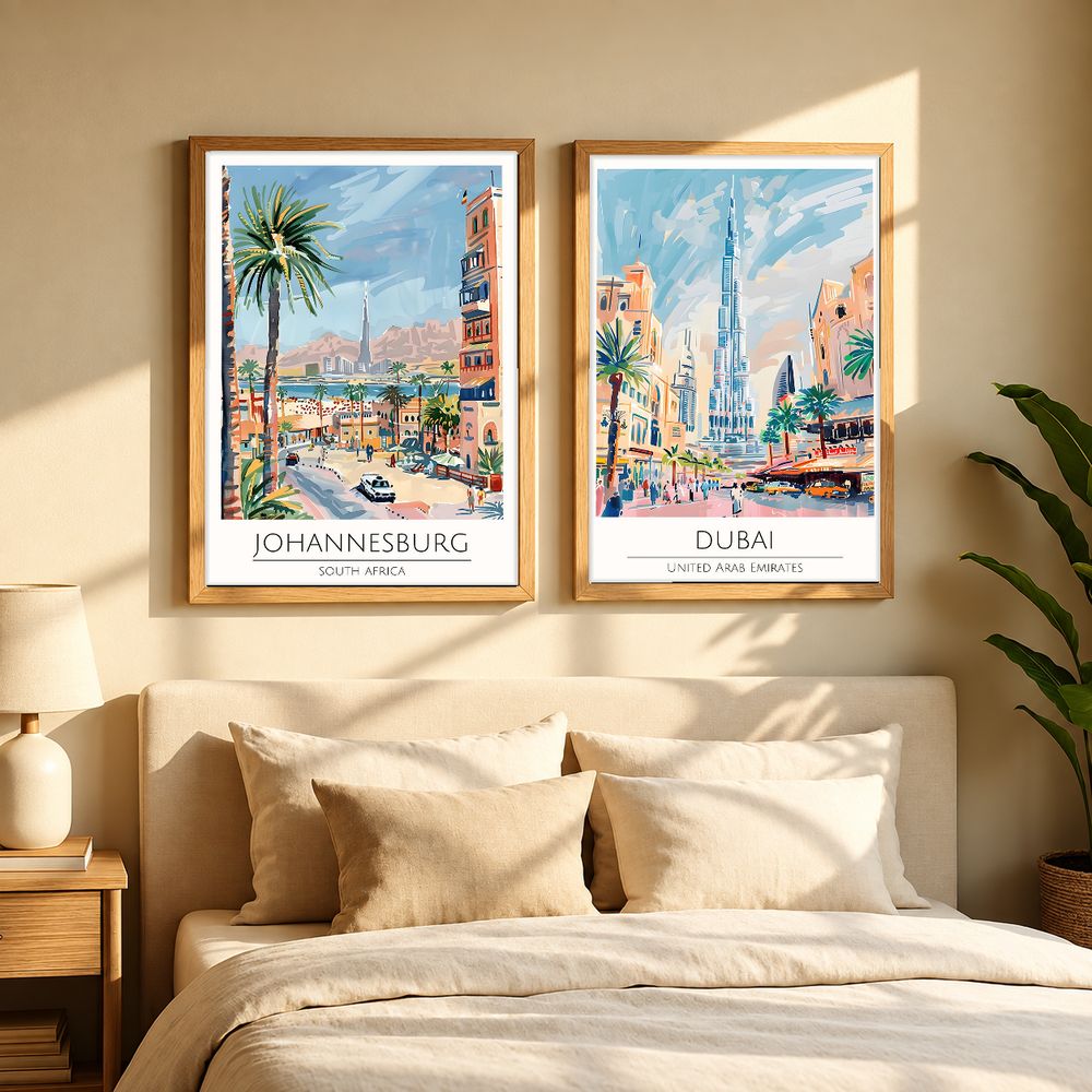 Set de 0 cuadros decorativos que combinan