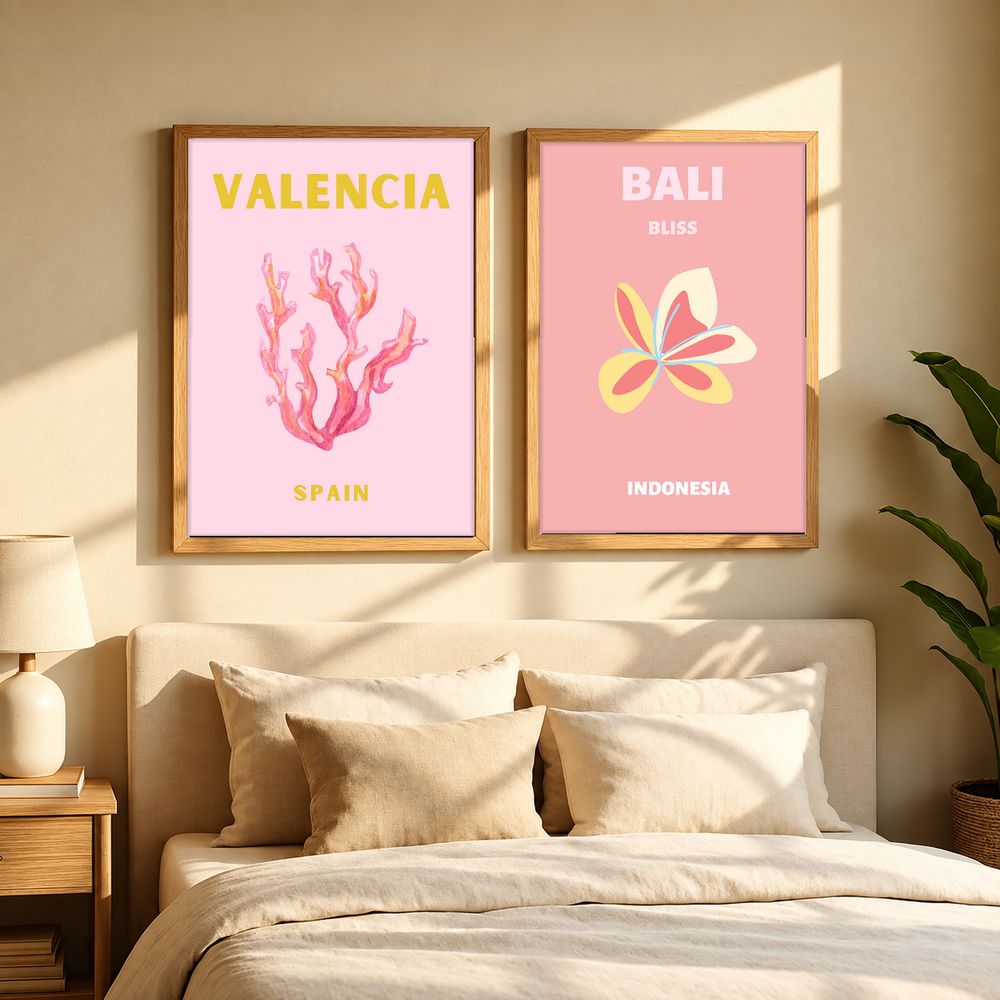 Set de 0 cuadros decorativos que combinan