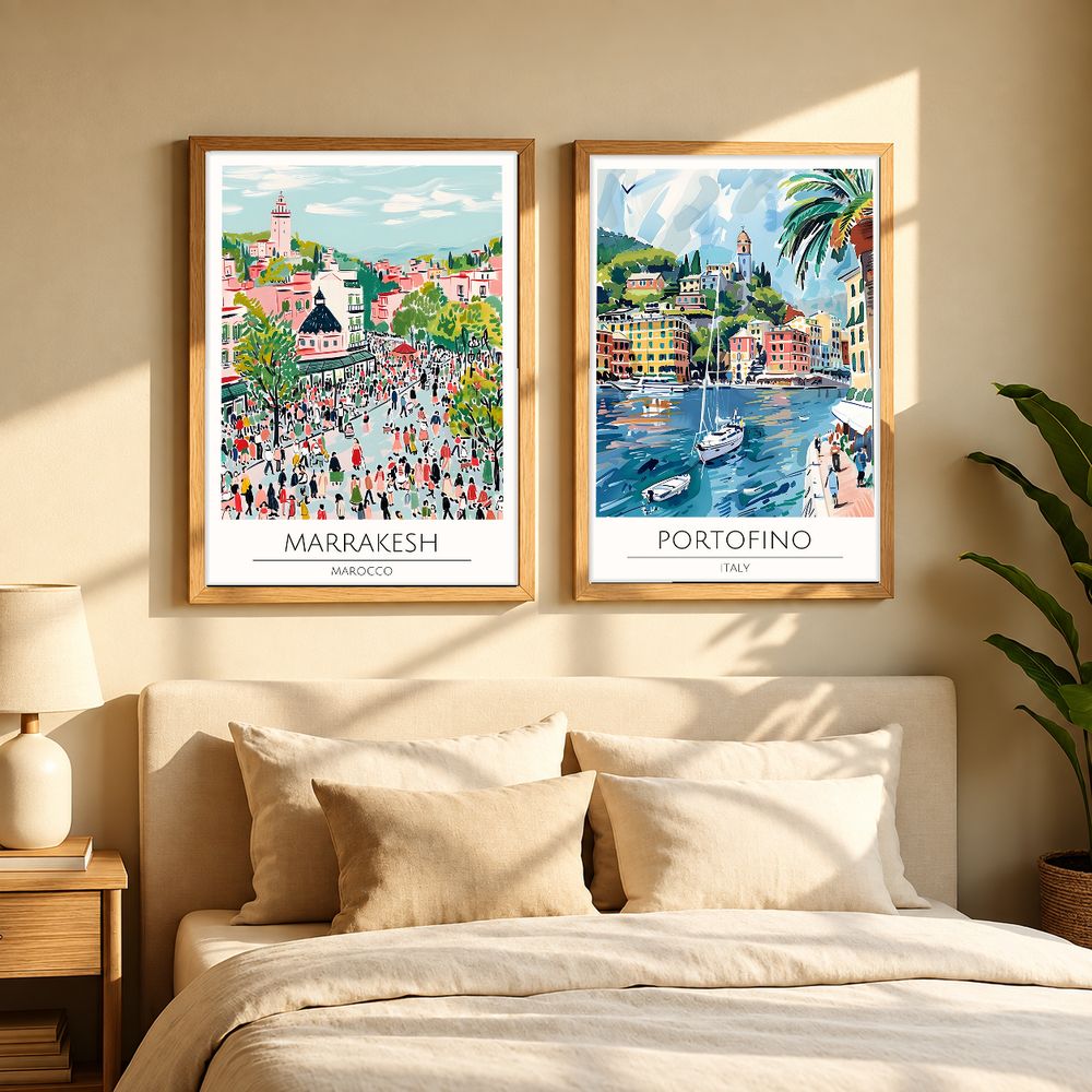 Set de 0 cuadros decorativos que combinan
