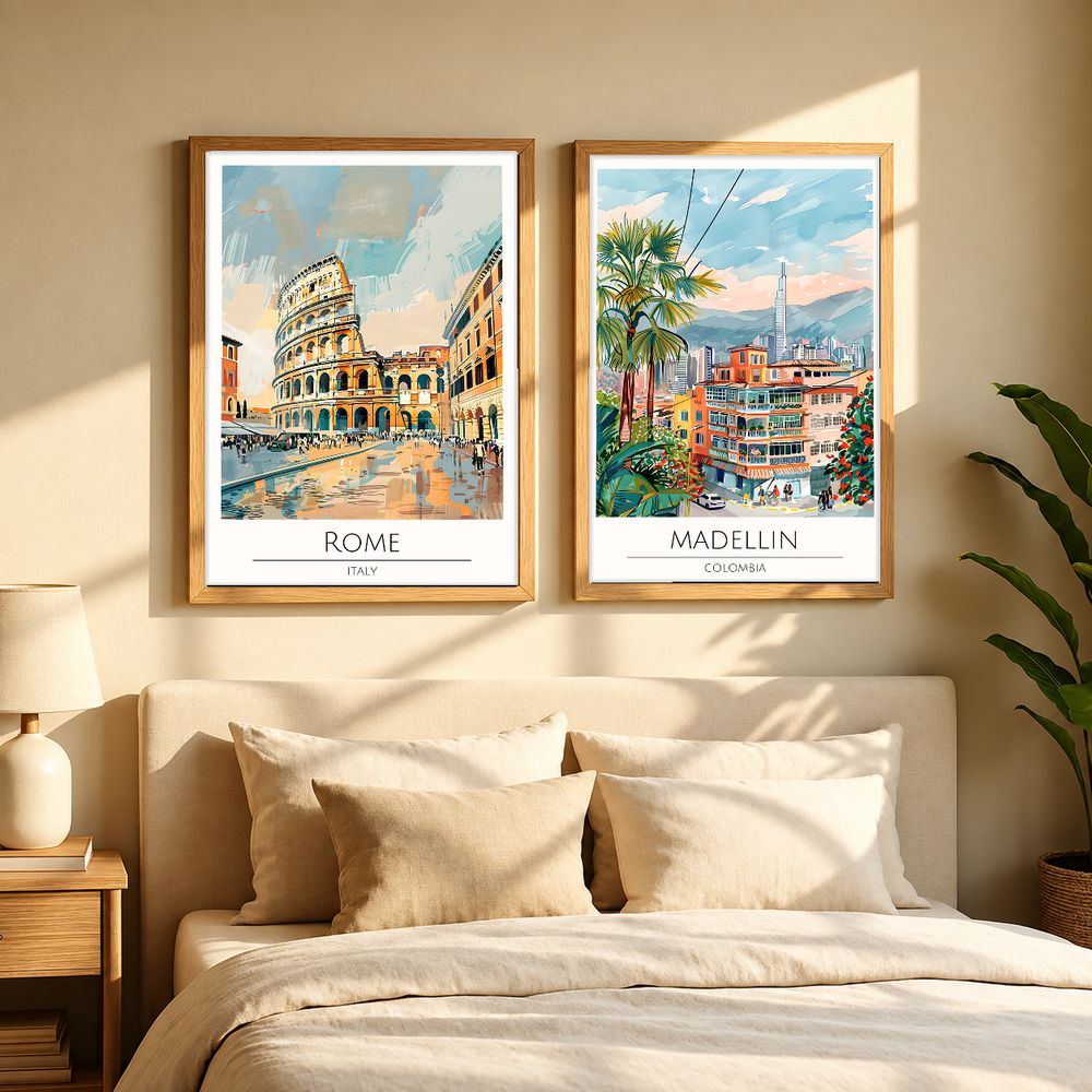 Set de 0 cuadros decorativos que combinan
