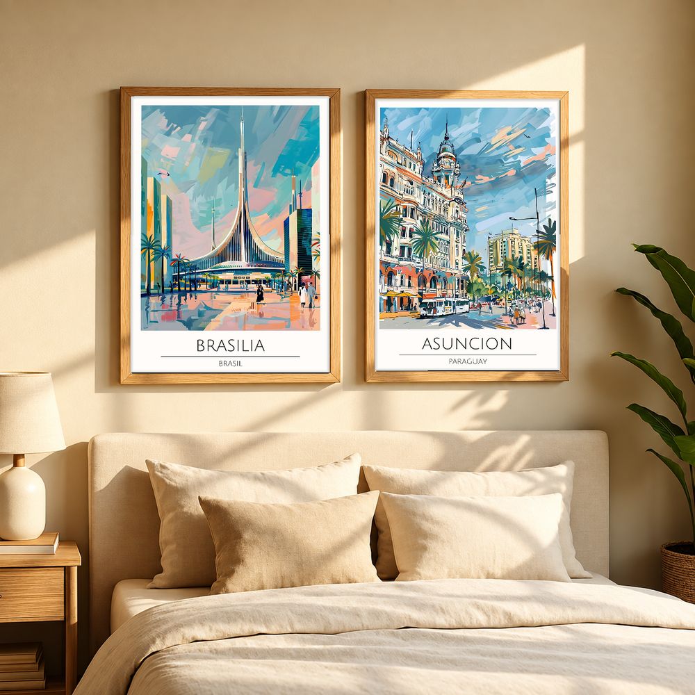 Set de 0 cuadros decorativos que combinan