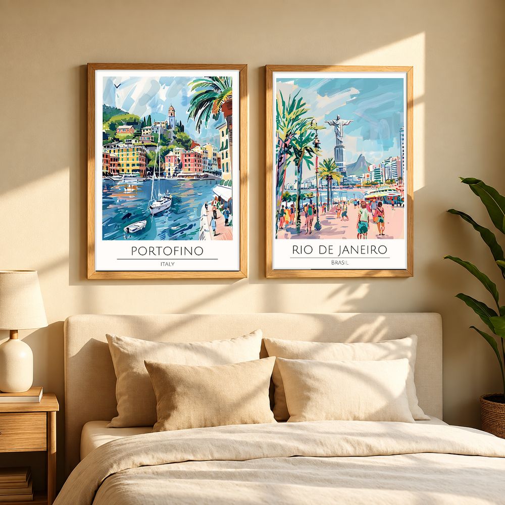 Set de 0 cuadros decorativos que combinan