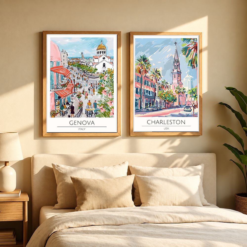 Set de 0 cuadros decorativos que combinan