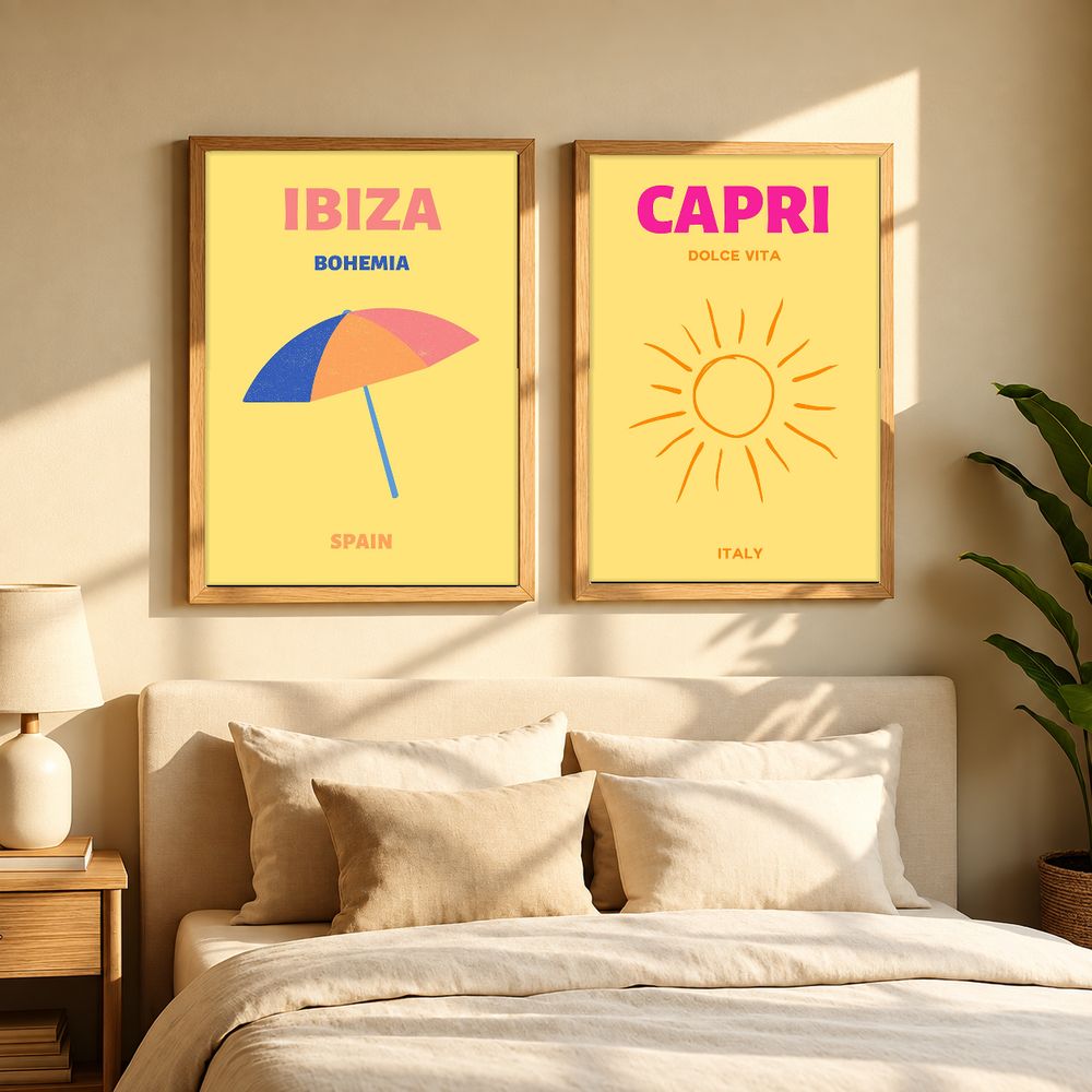 Set de 0 cuadros decorativos que combinan