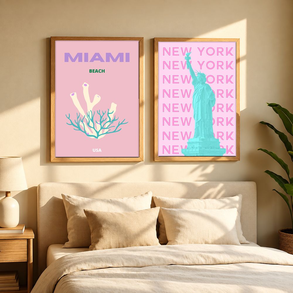 Set de 0 cuadros decorativos que combinan