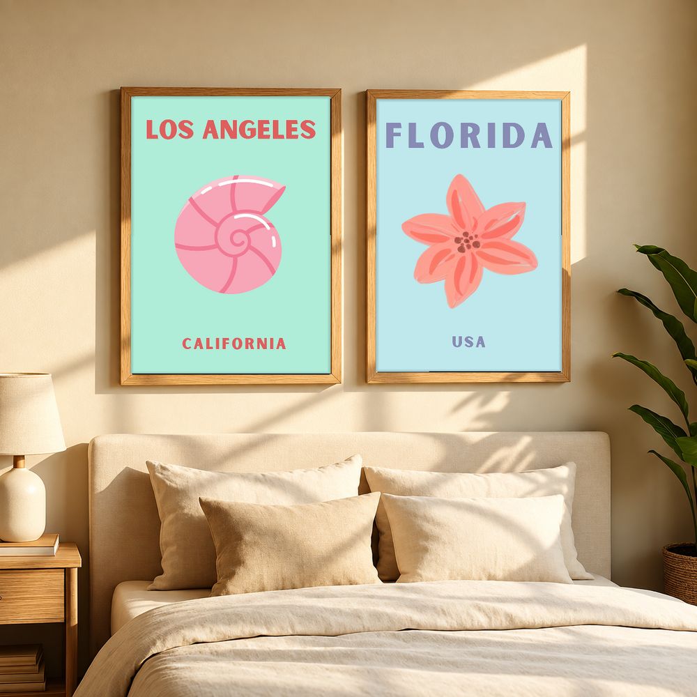 Set de 0 cuadros decorativos que combinan