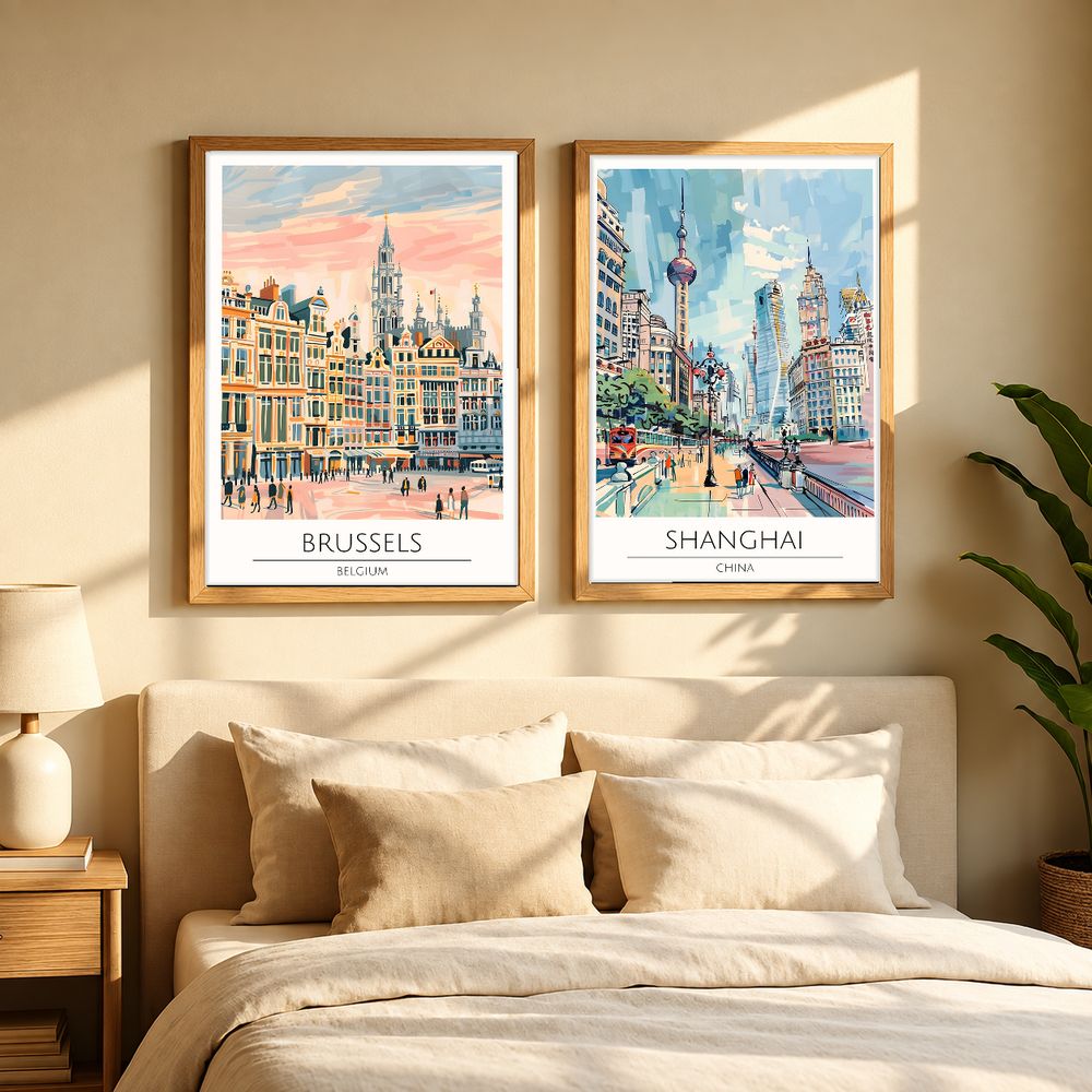 Set de 0 cuadros decorativos que combinan