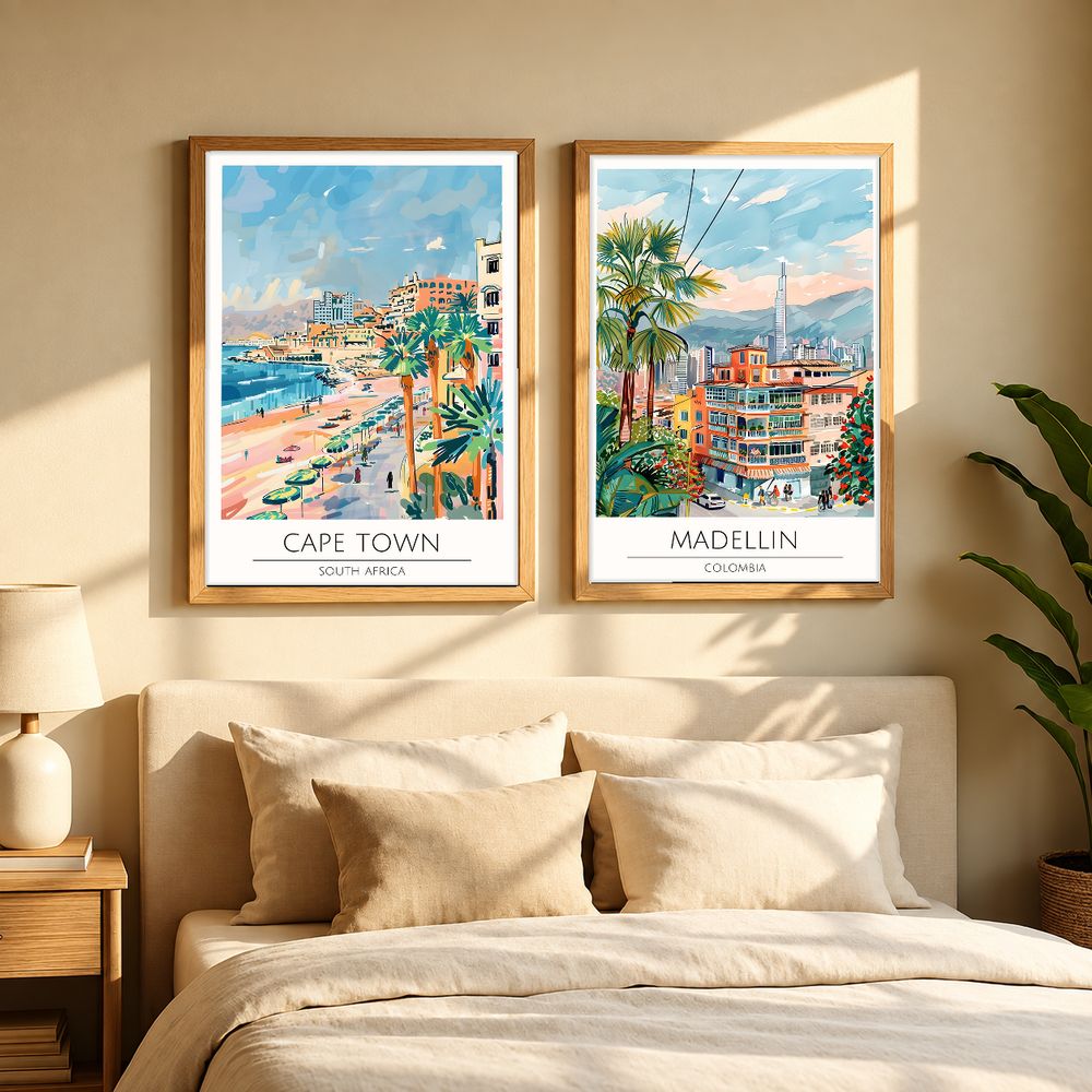 Set de 0 cuadros decorativos que combinan