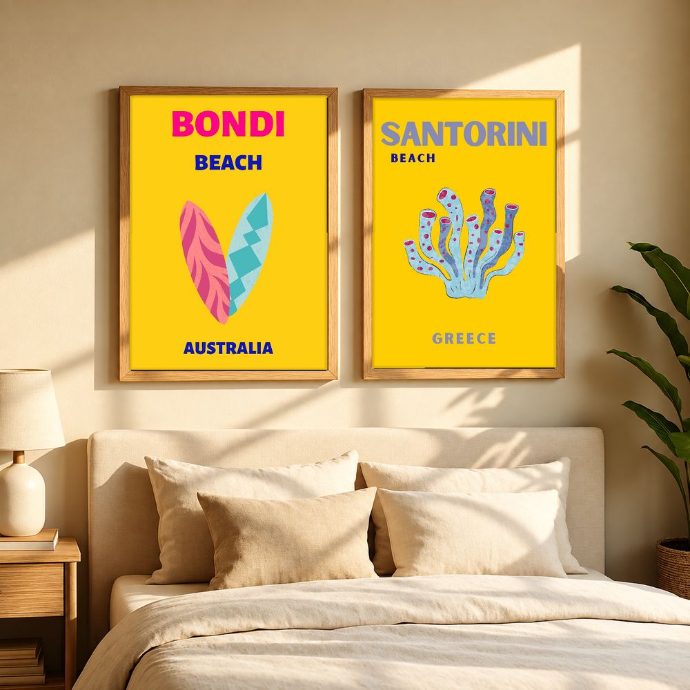 Set de 0 cuadros decorativos que combinan