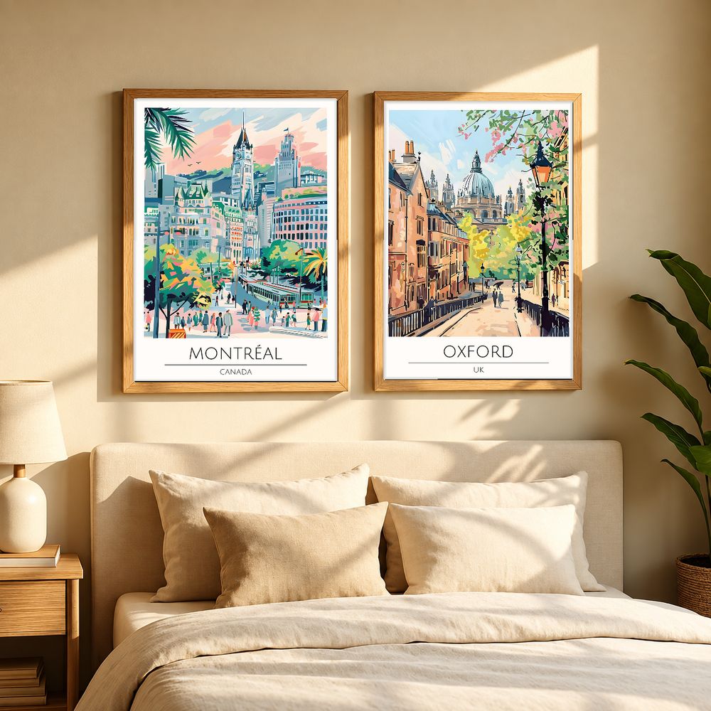 Set de 0 cuadros decorativos que combinan