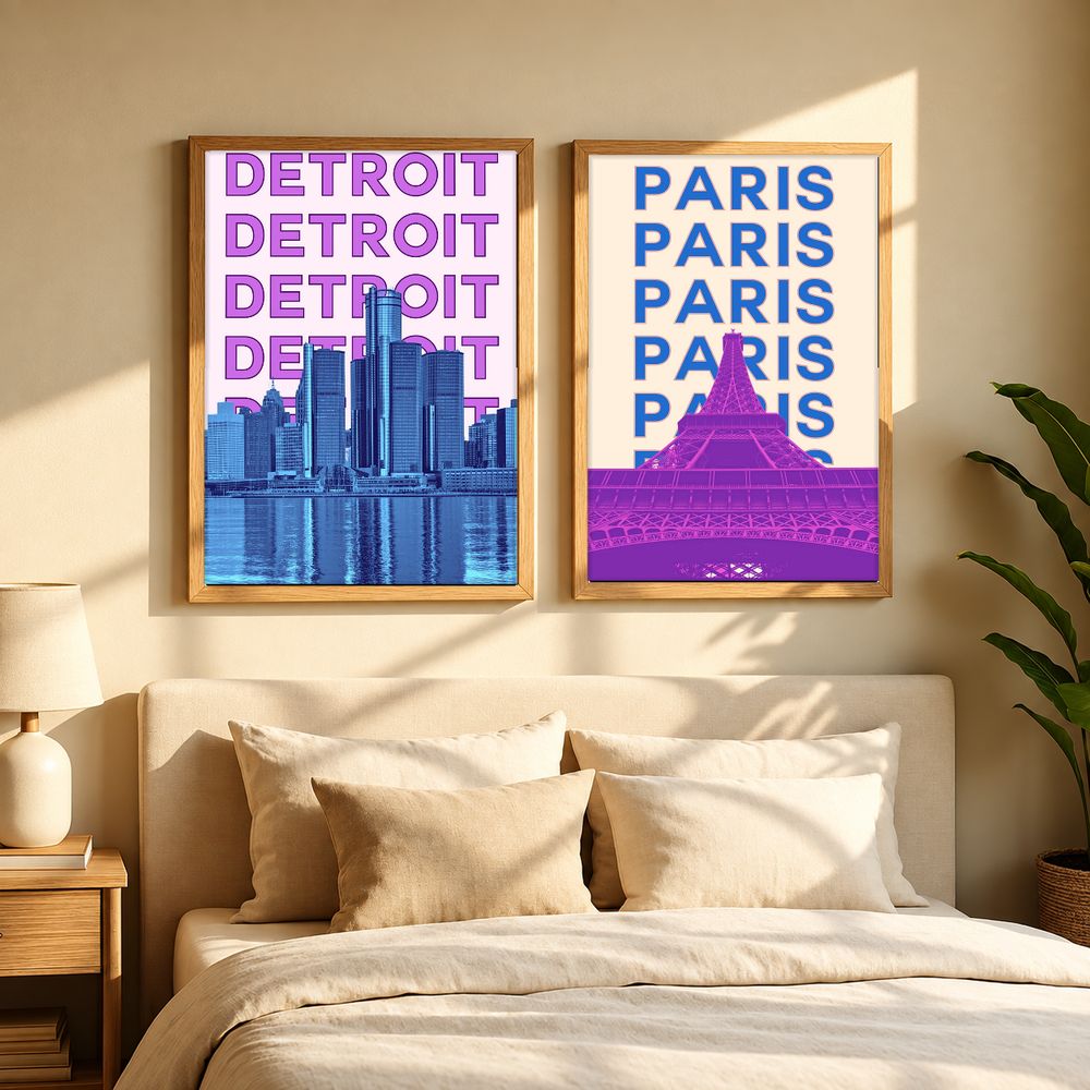 Set de 0 cuadros decorativos que combinan