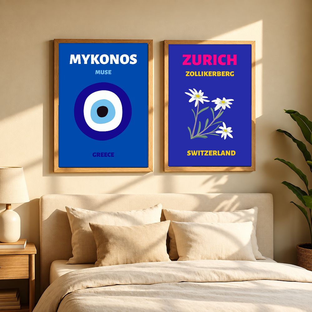 Set de 0 cuadros decorativos que combinan