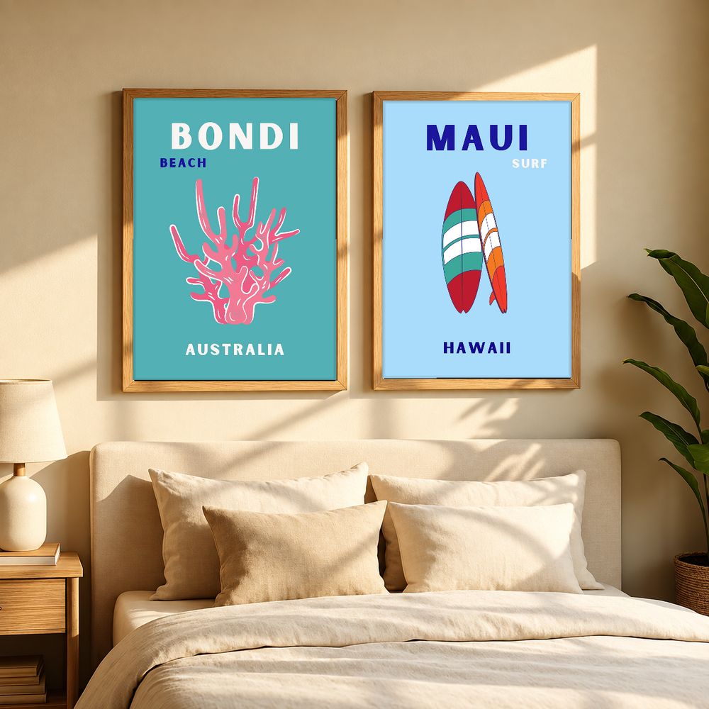 Set de 0 cuadros decorativos que combinan