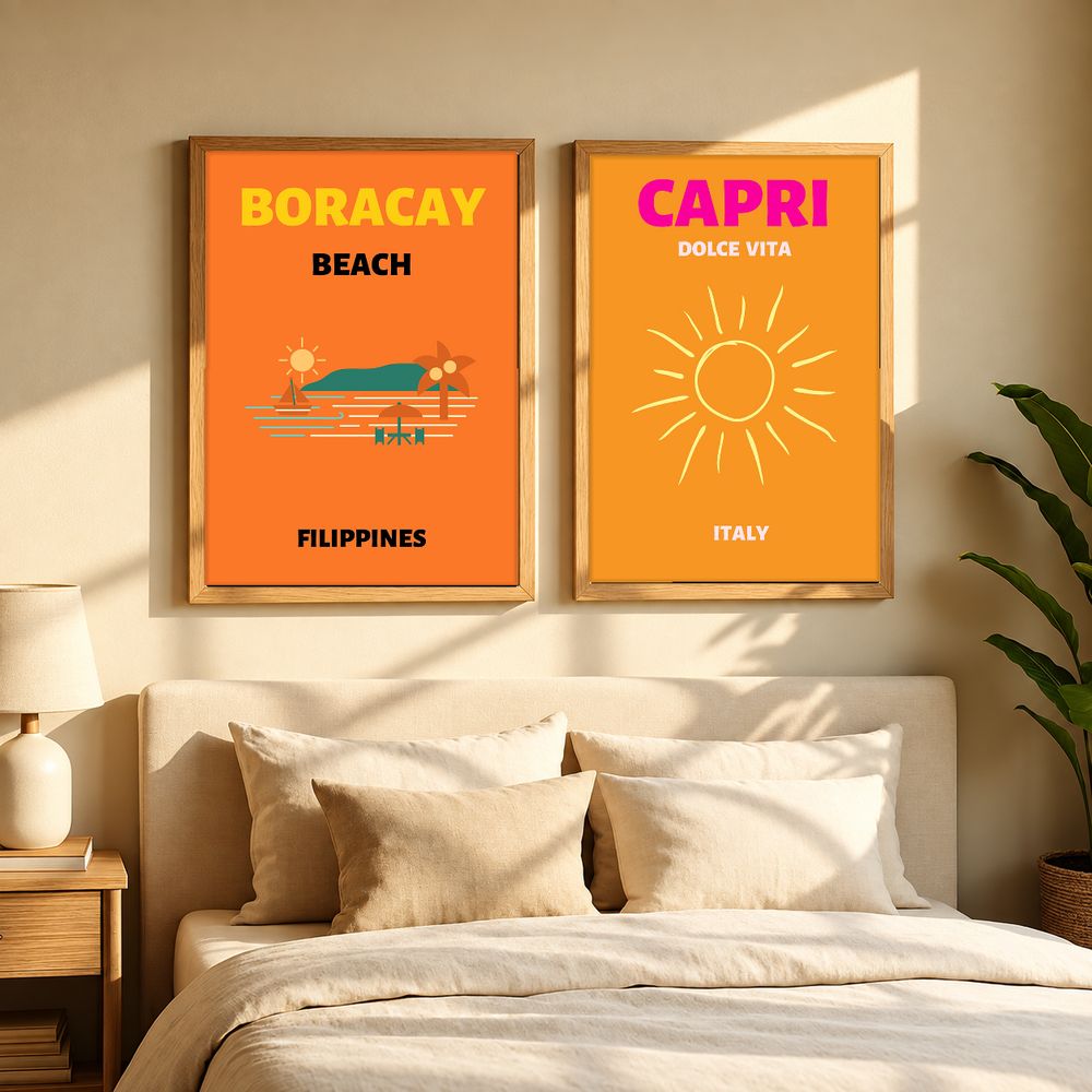 Set de 0 cuadros decorativos que combinan