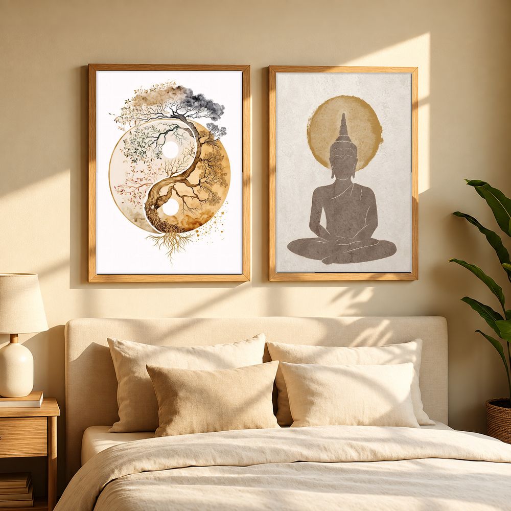 Set de 0 cuadros decorativos que combinan