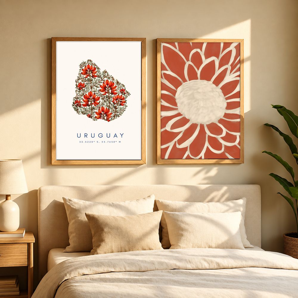 Set de 0 cuadros decorativos que combinan