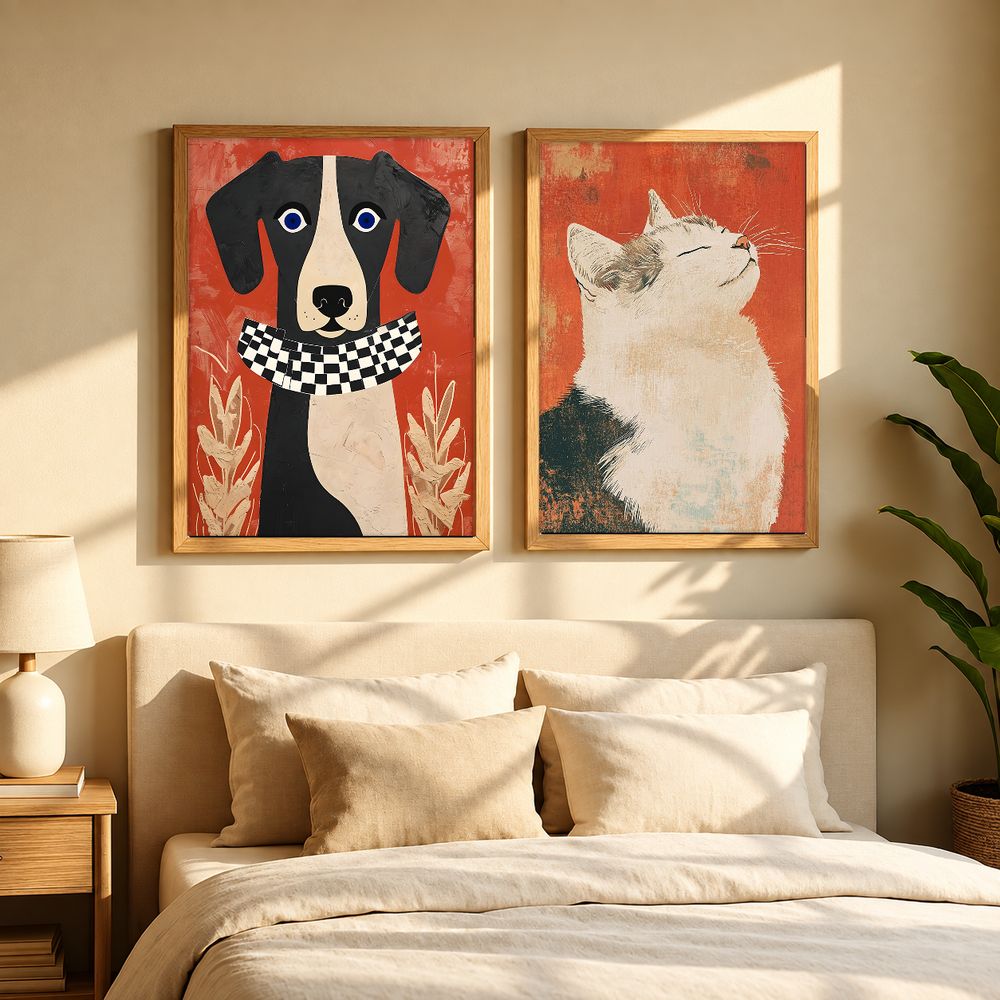 Set de 0 cuadros decorativos que combinan