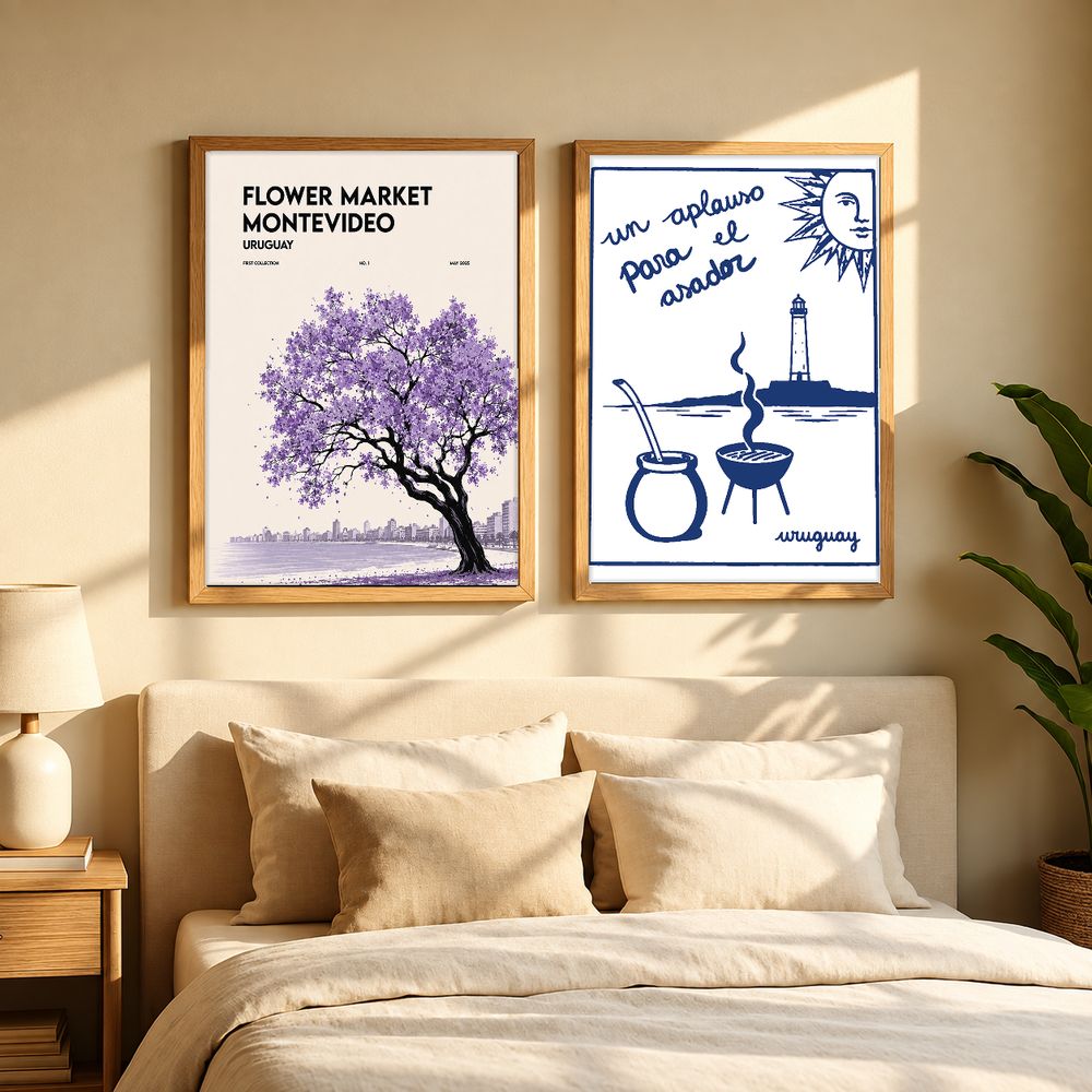 Set de 0 cuadros decorativos que combinan