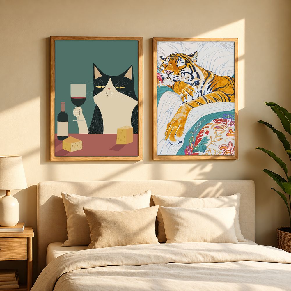 Set de 0 cuadros decorativos que combinan