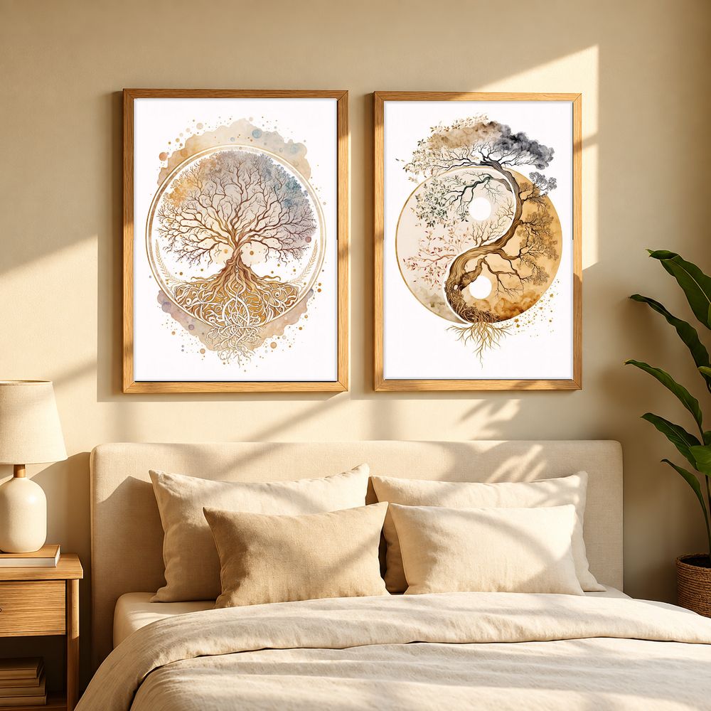 Set de 0 cuadros decorativos que combinan