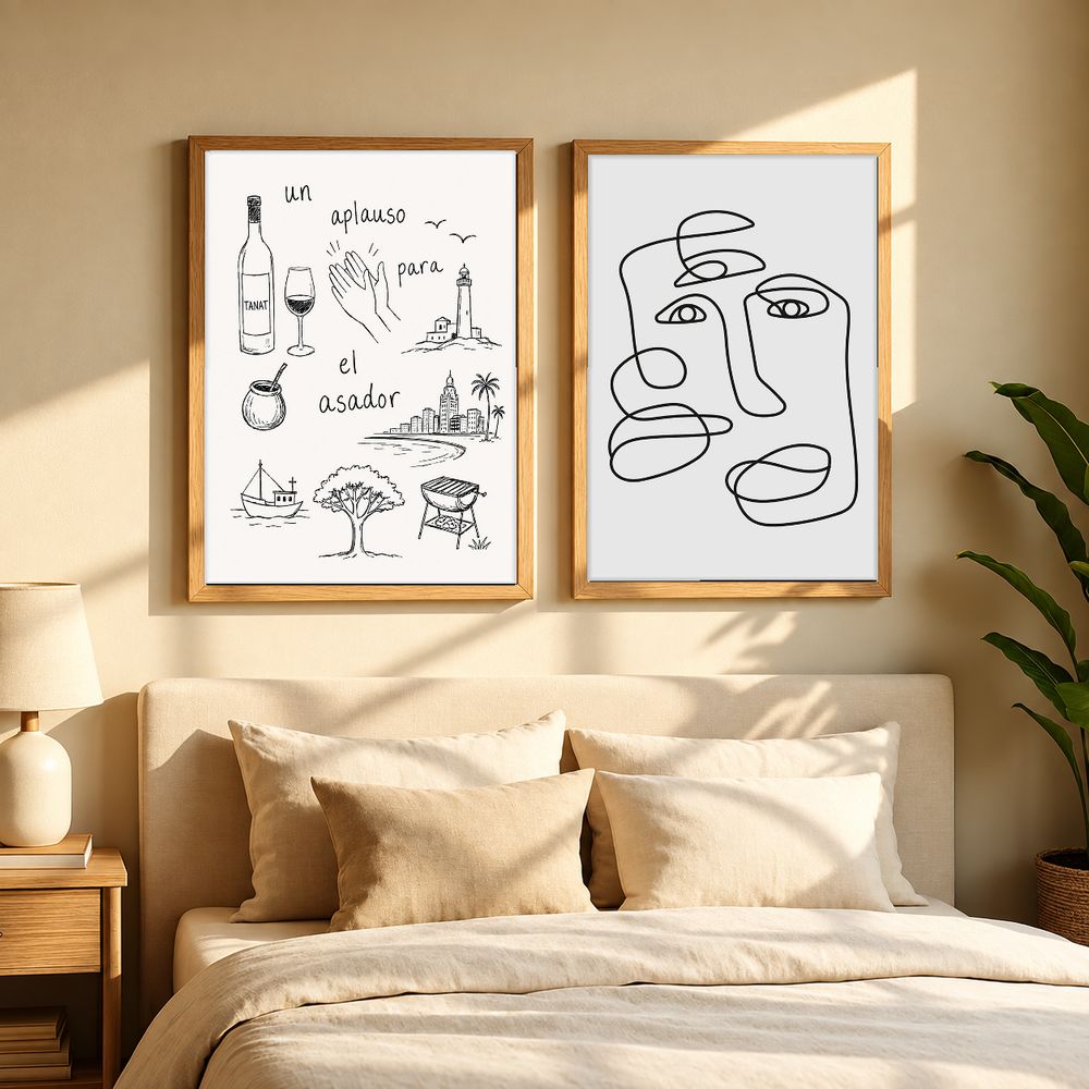 Set de 0 cuadros decorativos que combinan