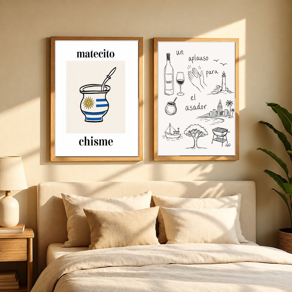Set de 0 cuadros decorativos que combinan