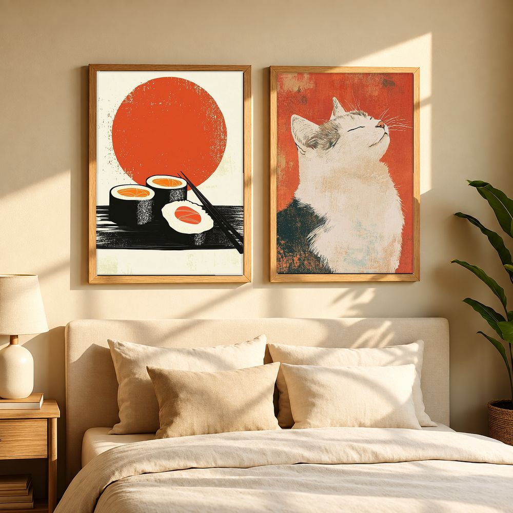 Set de 0 cuadros decorativos que combinan