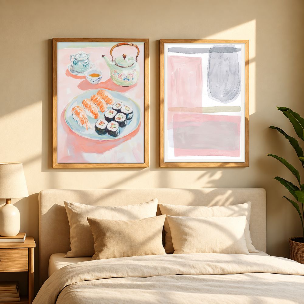 Set de cuadros decorativos que combinan