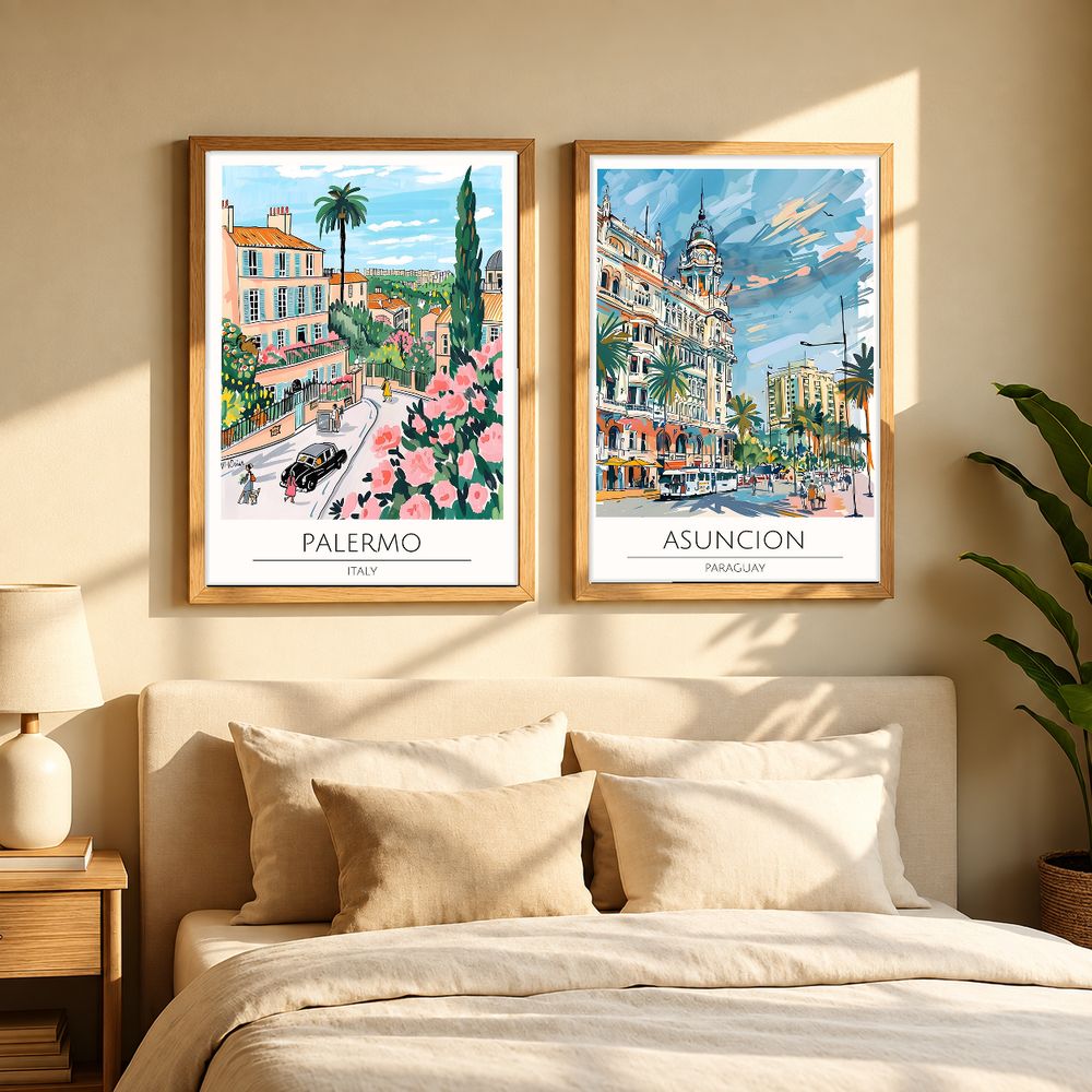 Set de cuadros decorativos que combinan