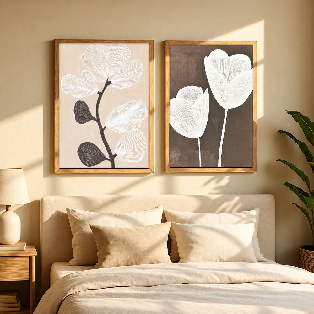 Set de cuadros decorativos que combinan