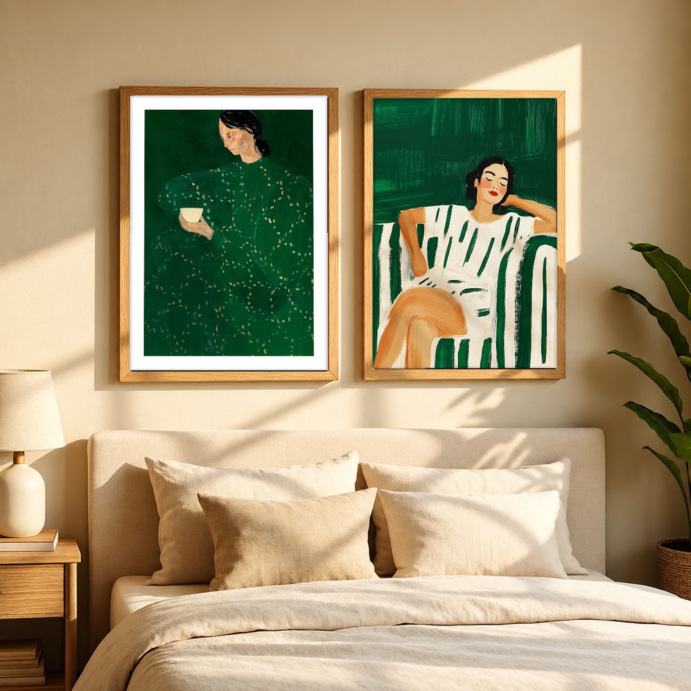 Set de cuadros decorativos que combinan