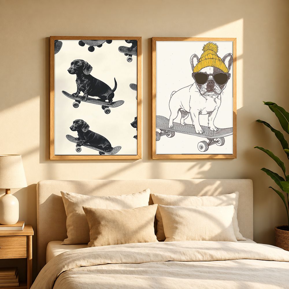 Set de cuadros decorativos que combinan