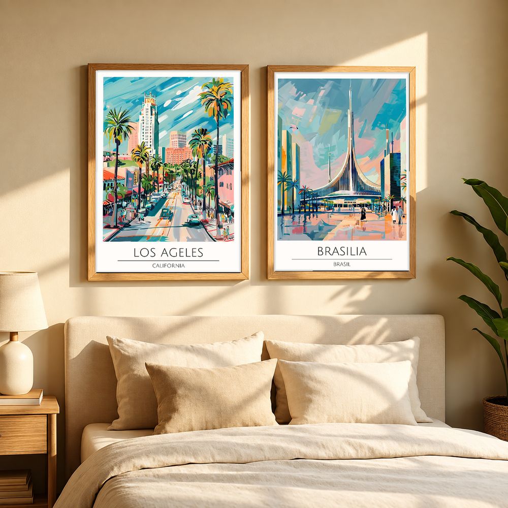 Set de cuadros decorativos que combinan