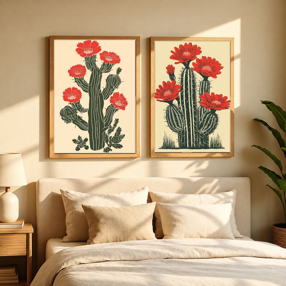 Set de cuadros decorativos que combinan