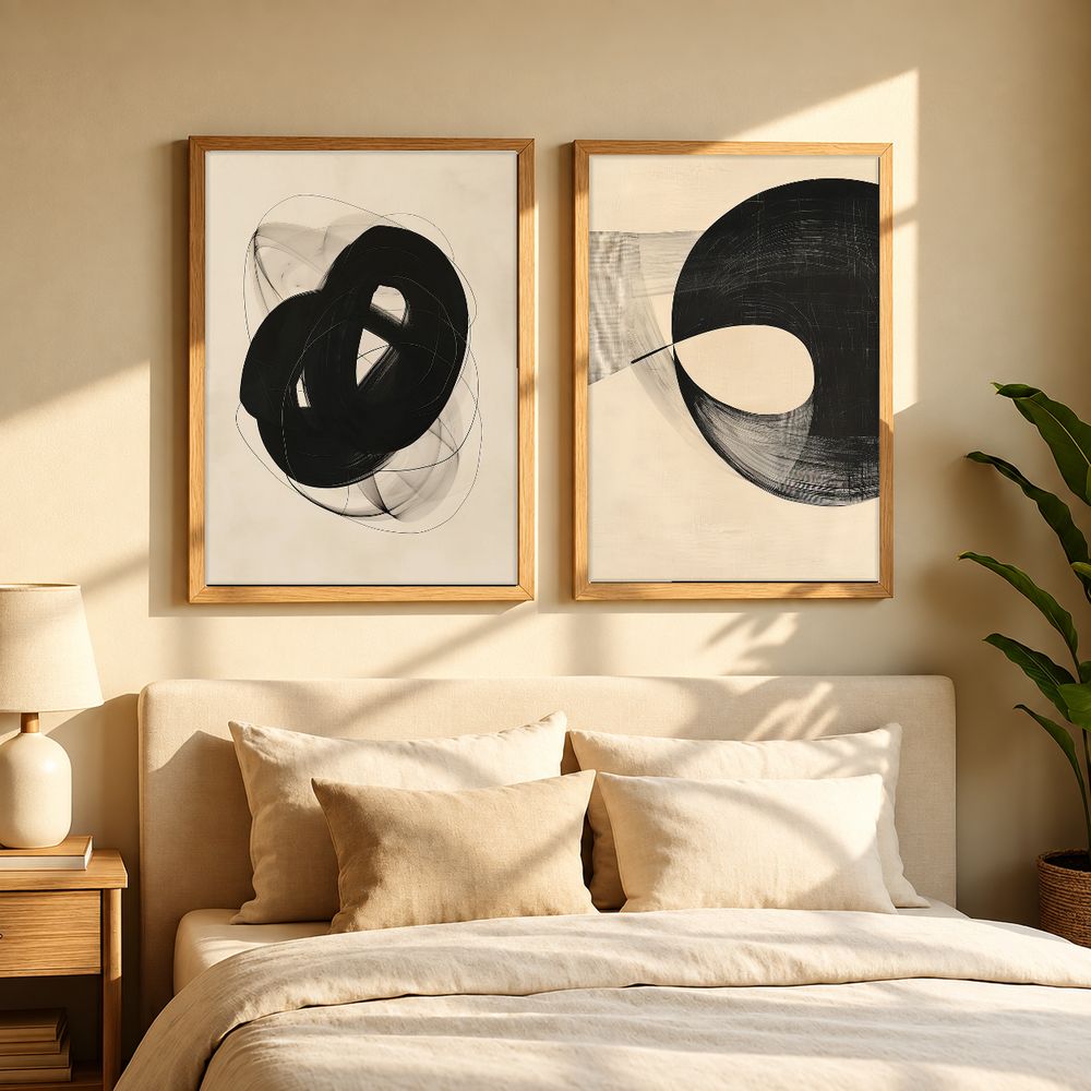 Set de cuadros decorativos que combinan