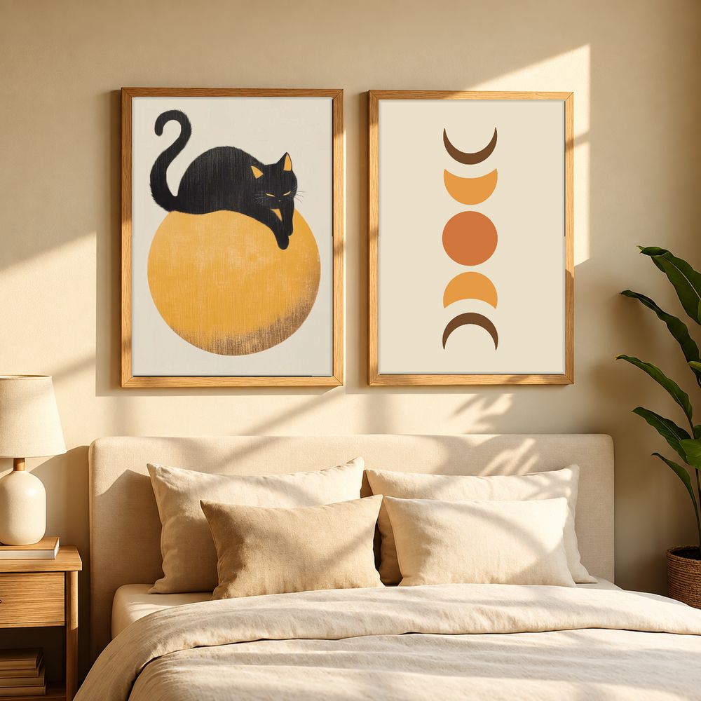 Set de cuadros decorativos que combinan