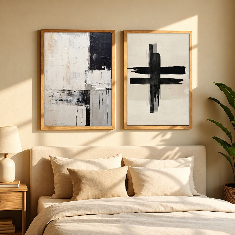 Set de cuadros decorativos que combinan