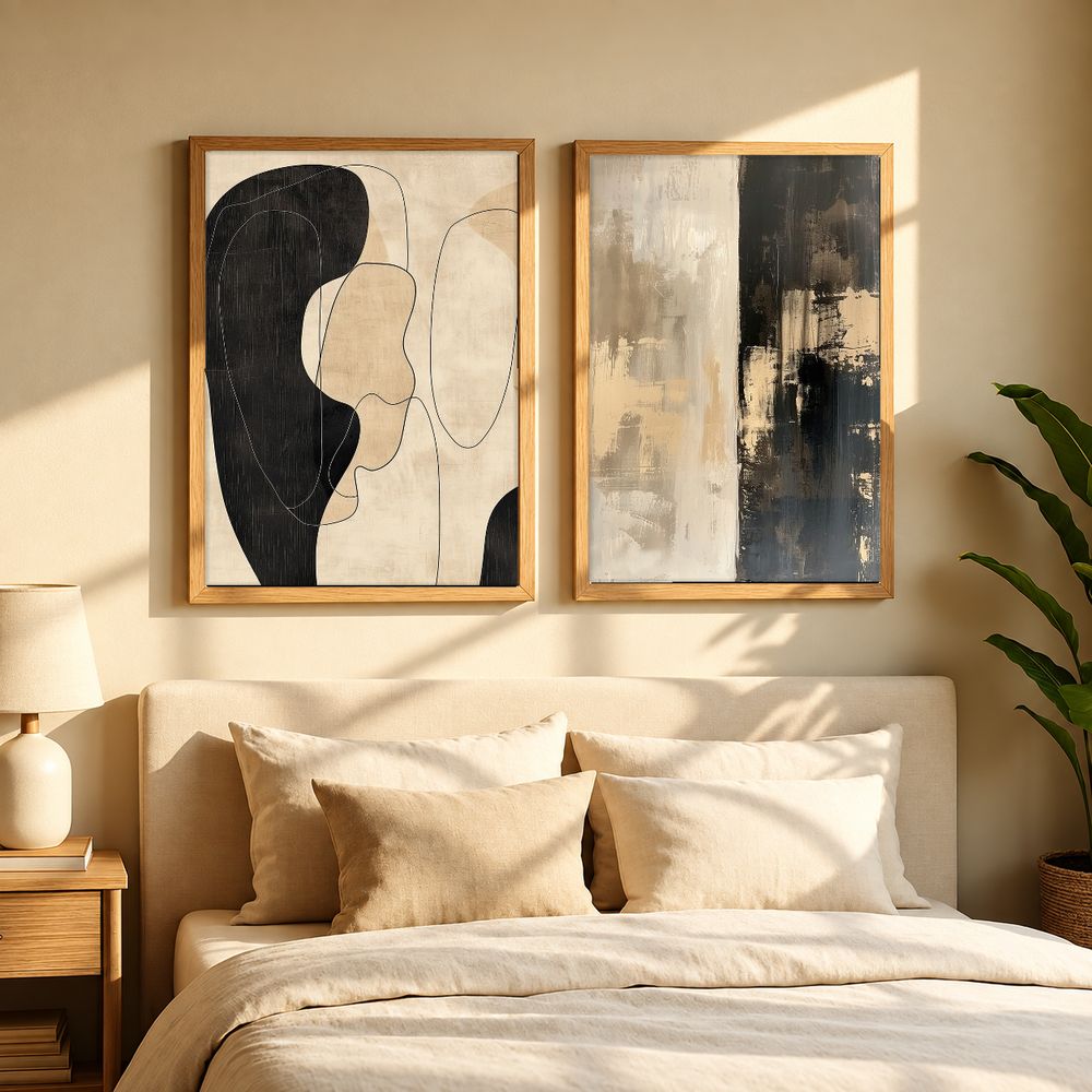 Set de cuadros decorativos que combinan