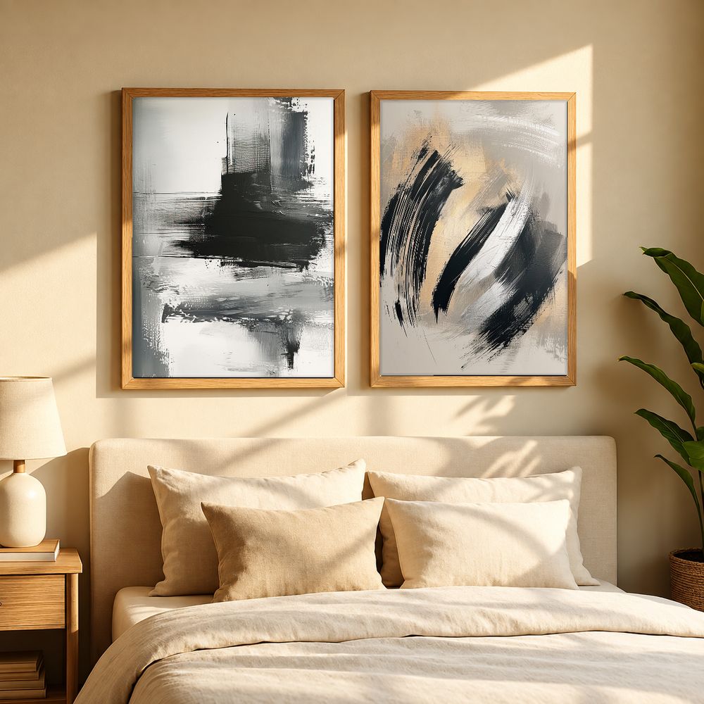 Set de cuadros decorativos que combinan